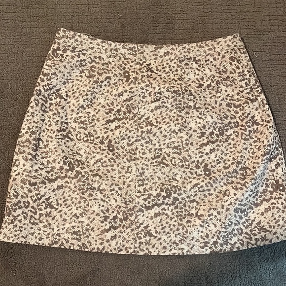 Free People cheetah mini skirt - Picture 5 of 6